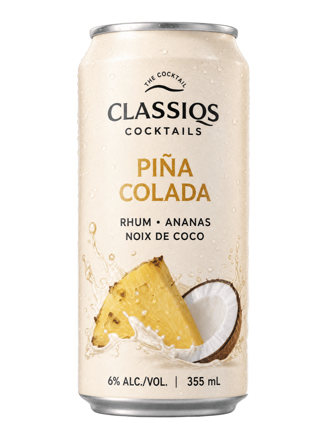 Canette CLASSIQS Piña Colada — rendu concept